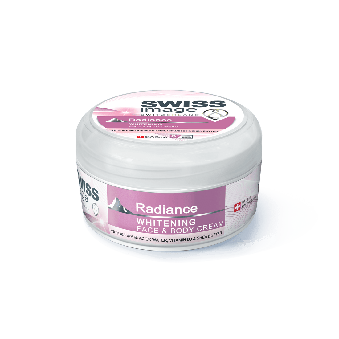 Swiss Image Radiance Whitening Face &amp; Body Cream 200ml كريم مبيض ومغذي للبشرة والجسم