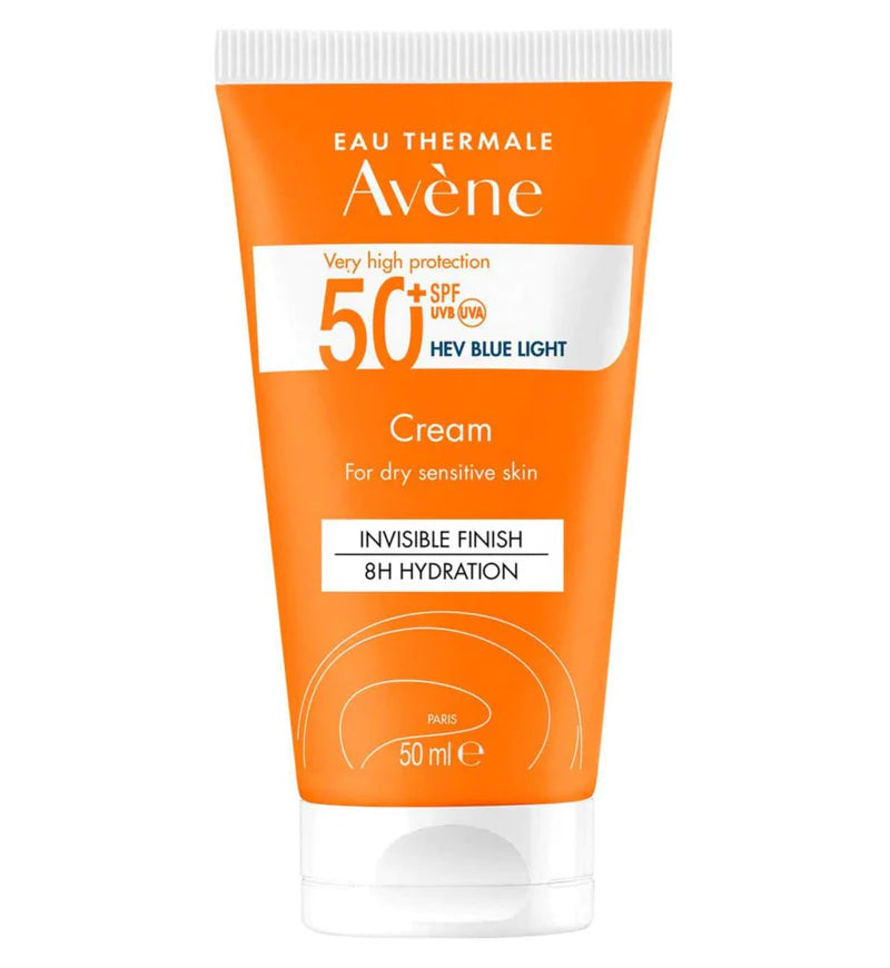 Avene Spf50+ Invisible Finish Cream  50ml واقي شمس