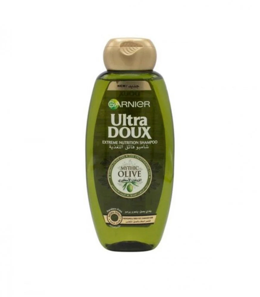 Garnier Ultra Doux Mythic Olive Shampoo 400ml شامبو بالزيتون