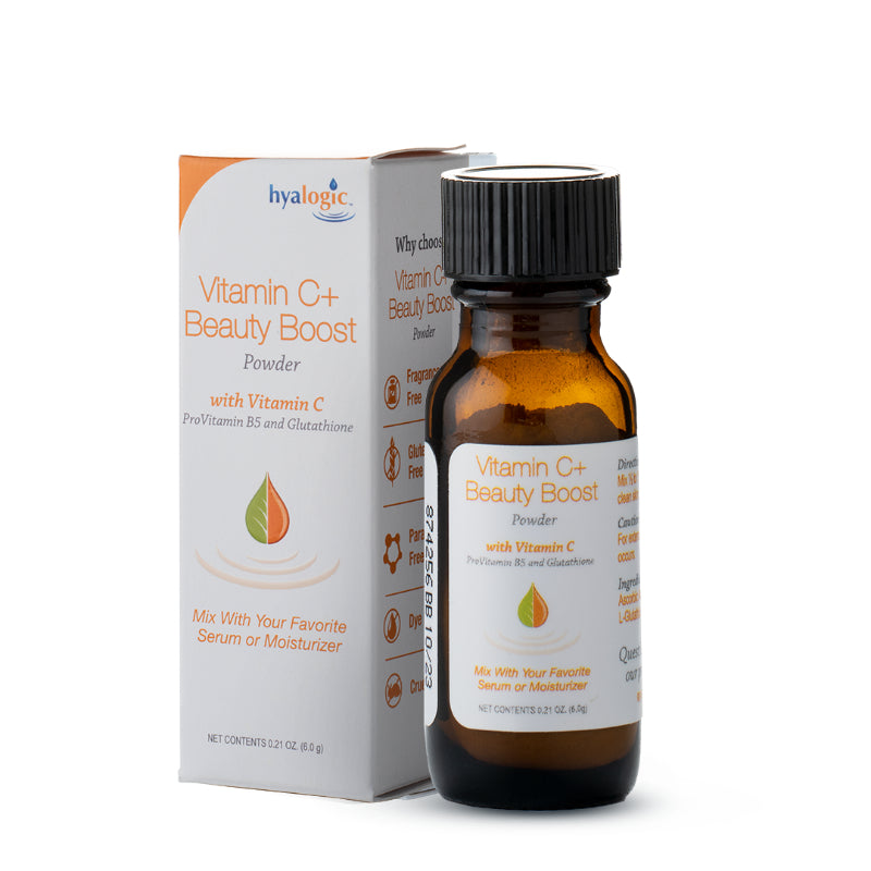 Offer Hyalogic Age Spot Serum + Vit C Beauty Booster Free  بكج معالج لتصبغات البشرة