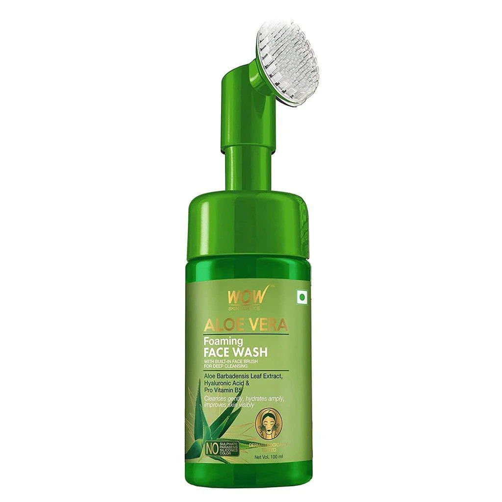 Wow Aloe Vera Face Wash 150ml غسول الوجه بالصبار