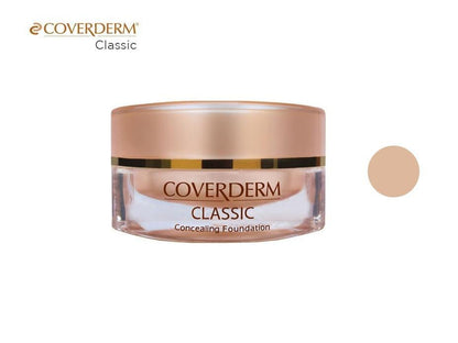 Coverderm Camouflage Classic Make-up SPF30 15ml كريم اساس بمعامل حماية شمسي