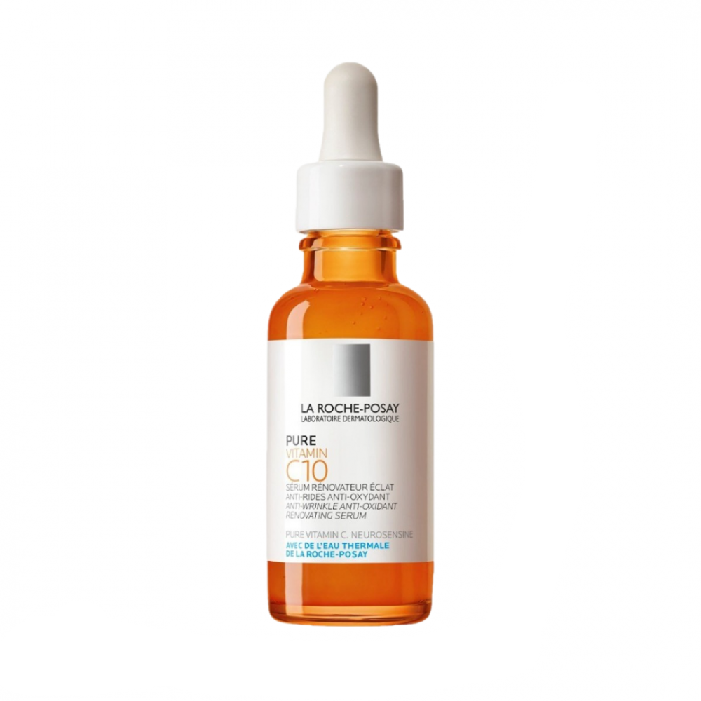 La Roche Posay Pure Vitamin C 10% Serum 30ml  سيروم فيتامين سي المضاد للتجاعيد