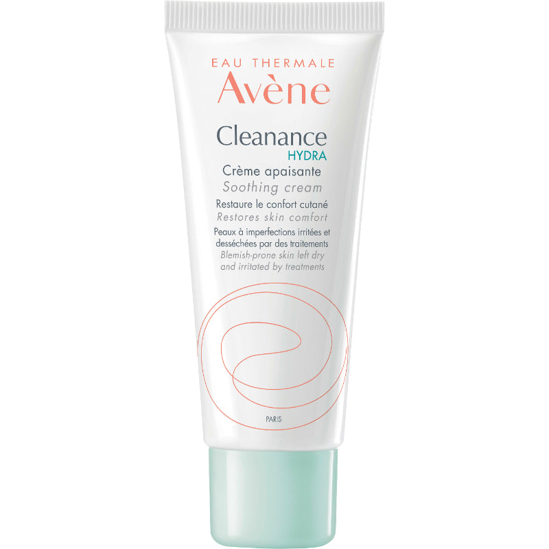 Avène Cleanance Hydra Soothing Cream 40ml كريم مرطب للبشرة الجافة والمعرضة لحب الشباب