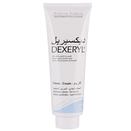 Dexeryl Cream 250g كريم للحروق السطحية, الحكة والجفاف الشديد