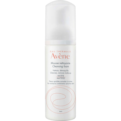 Avène Cleansing Mattifying Foam 150ml رغوة التنظيف ومزيل مكياج