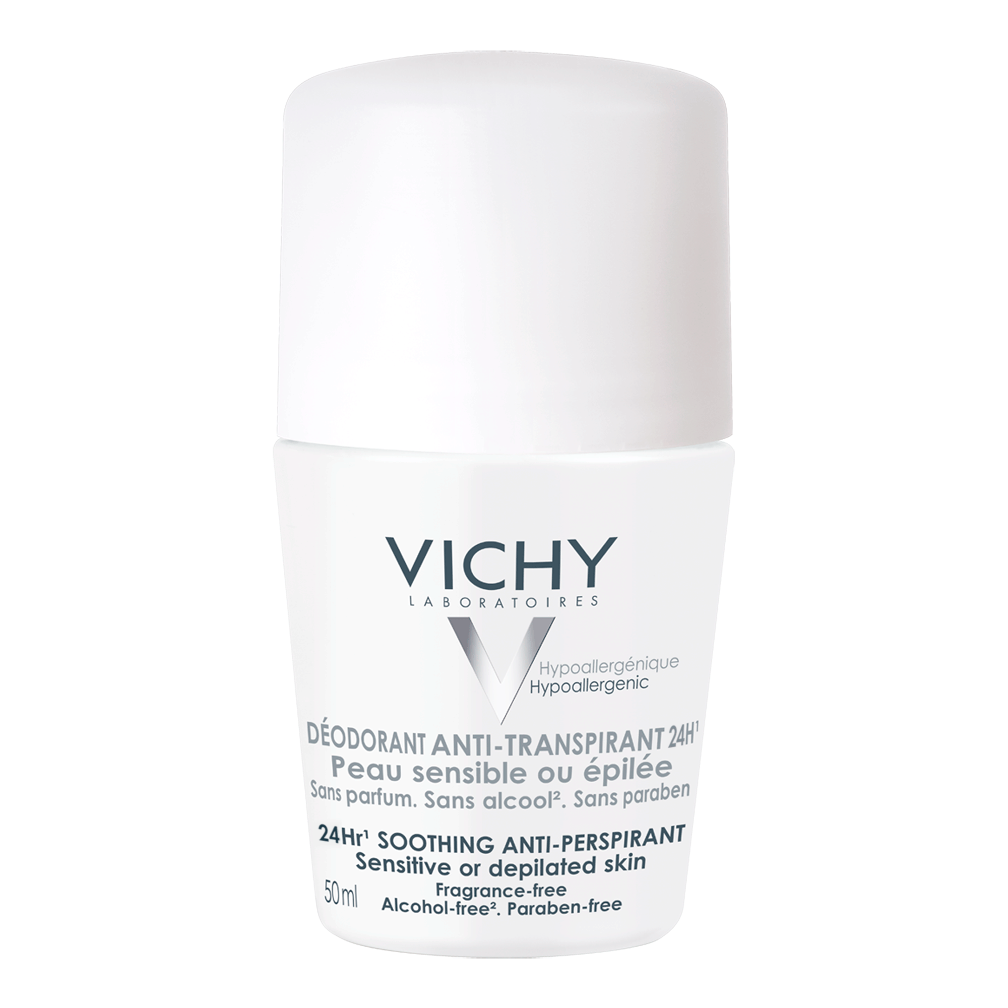 Vichy White Sensitive 48h Deo Roll On 50ml مانع للتعرق للبشرة الحساسة