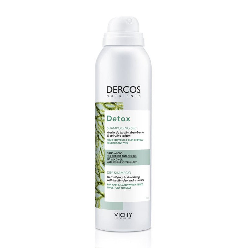 Vichy Dercos Nutrients Detox Dry Shampoo 150ml شامبو جاف