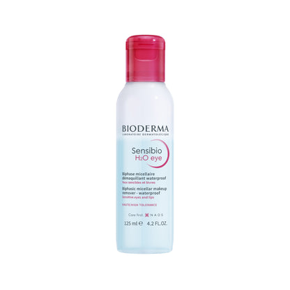 Bioderma Sensibio H2o Eyes &amp; Lips  Micellar 125ml ماء الميسيلار للعين مخصص للبشرة الحساسة