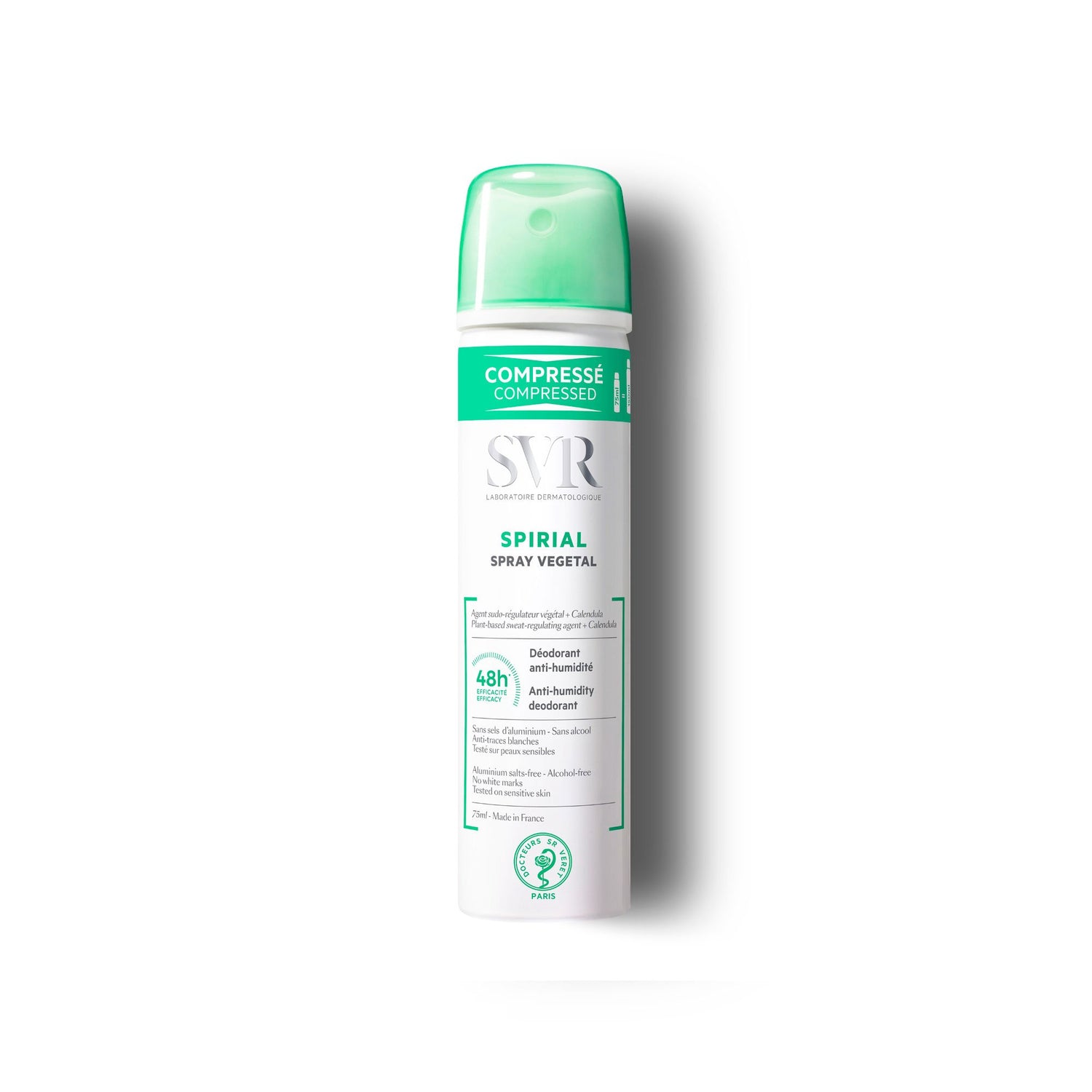 SVR Spirial Vegetal Deodrant Spray 75ml  مضاد للتعرق