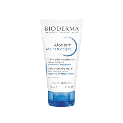 Bioderma Atoderm Mains &amp; Onlges (Hands And Nails) Cream 500ml كريم مرطب للاظافر و اليدين