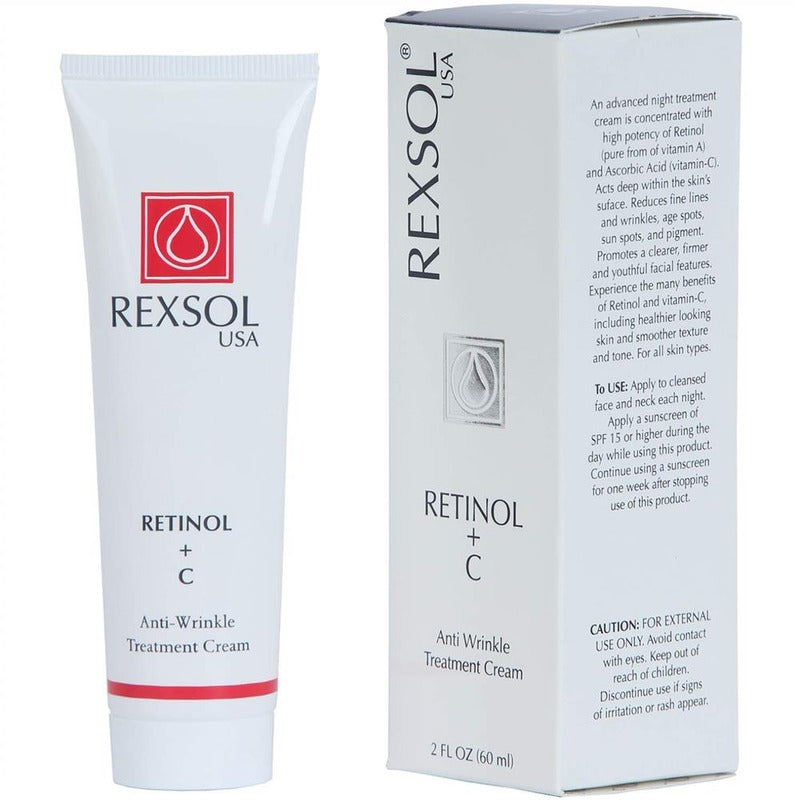 Rexsol Retinol+Vitamin C Cream 60 كريم فيتامين سي والريتينول