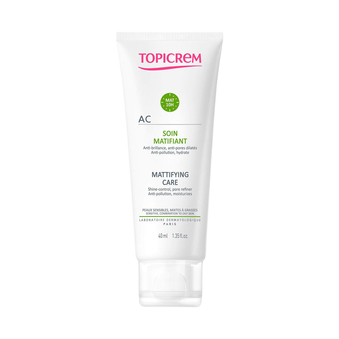 Topicrem AC Matifying Cream 40ml كريم للعناية بالبشرة الدهنية