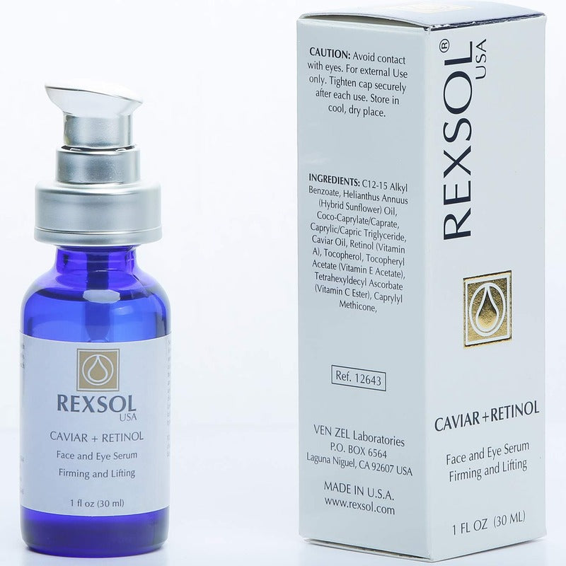 Rexsol Caviar+retinol Serum 30ml سيروم الريتينول والكافيار للوجه