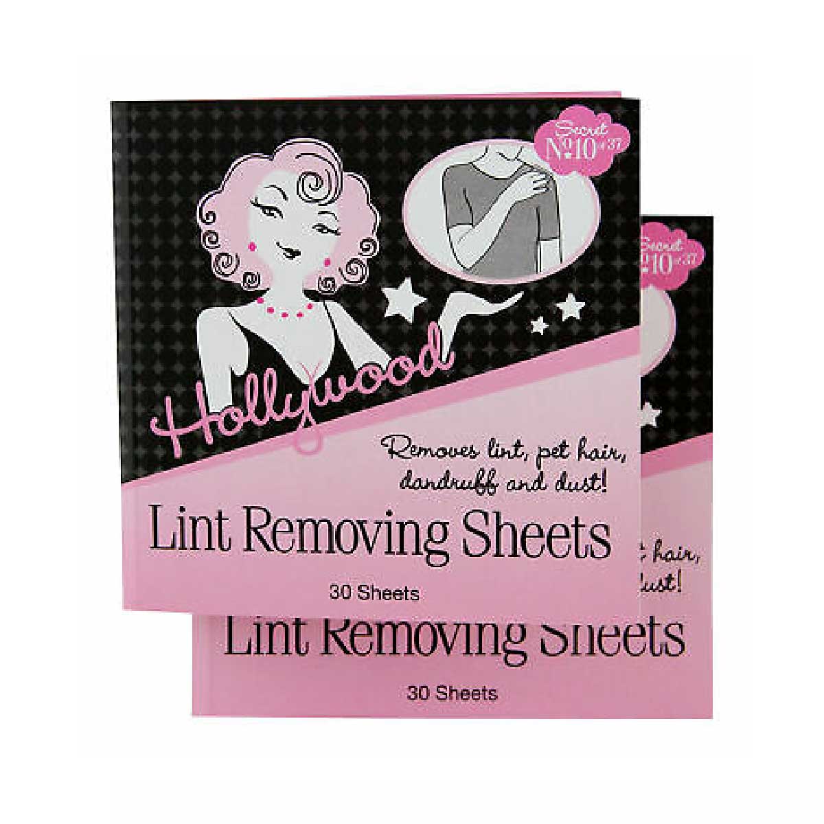 Hollywood Lint Remover Sheets شرائح لازالة الشعر والوبر