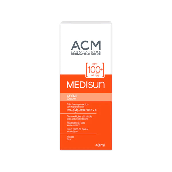 ACM Medisun Spf100+ Cream 40ml كريم واقي شمس للبشرة الجافة