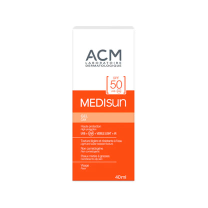 ACM Medisun Spf 50 Gel 40ml واقي شمس للبشرة الدهنية والمختلطة