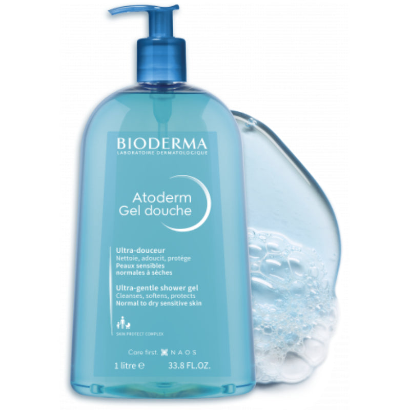 Bioderma Atoderm Gel Douche 500ml منظف و غسول للبشرة الجافة للوجه و الجسم