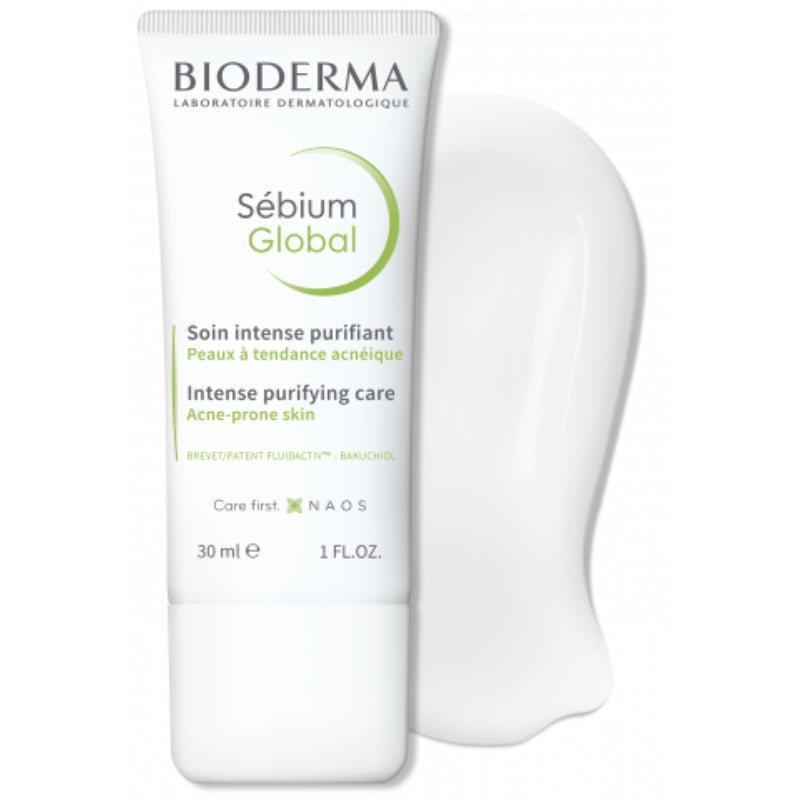 Bioderma Sébium Global Cream 30ml معالج للبثور للبشرة الدهنية المعرضة لحب الشباب