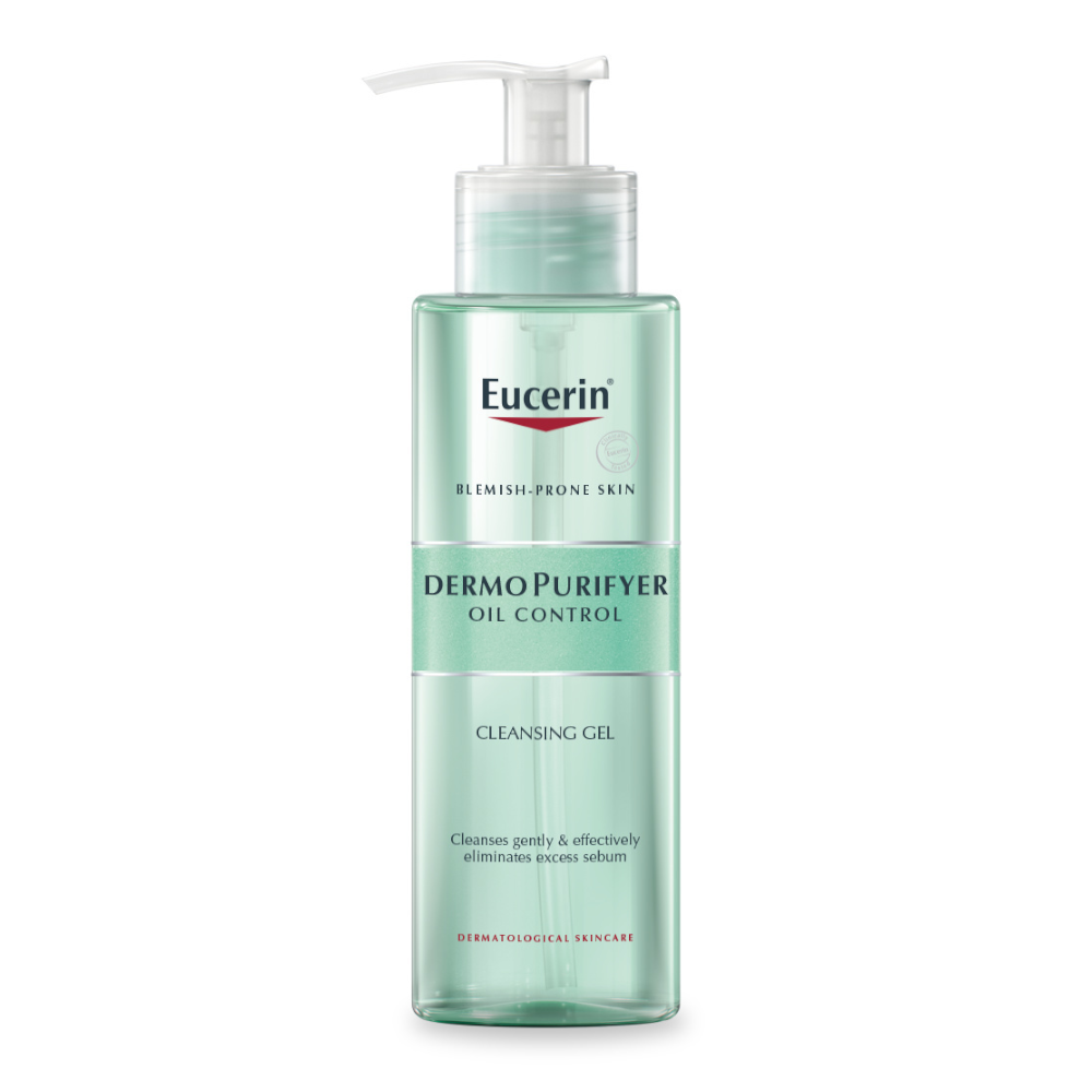 Eucerin DermoPurifyer Cleansing Gel 200ml جل منظف للبشرة المعرضة لحب الشباب