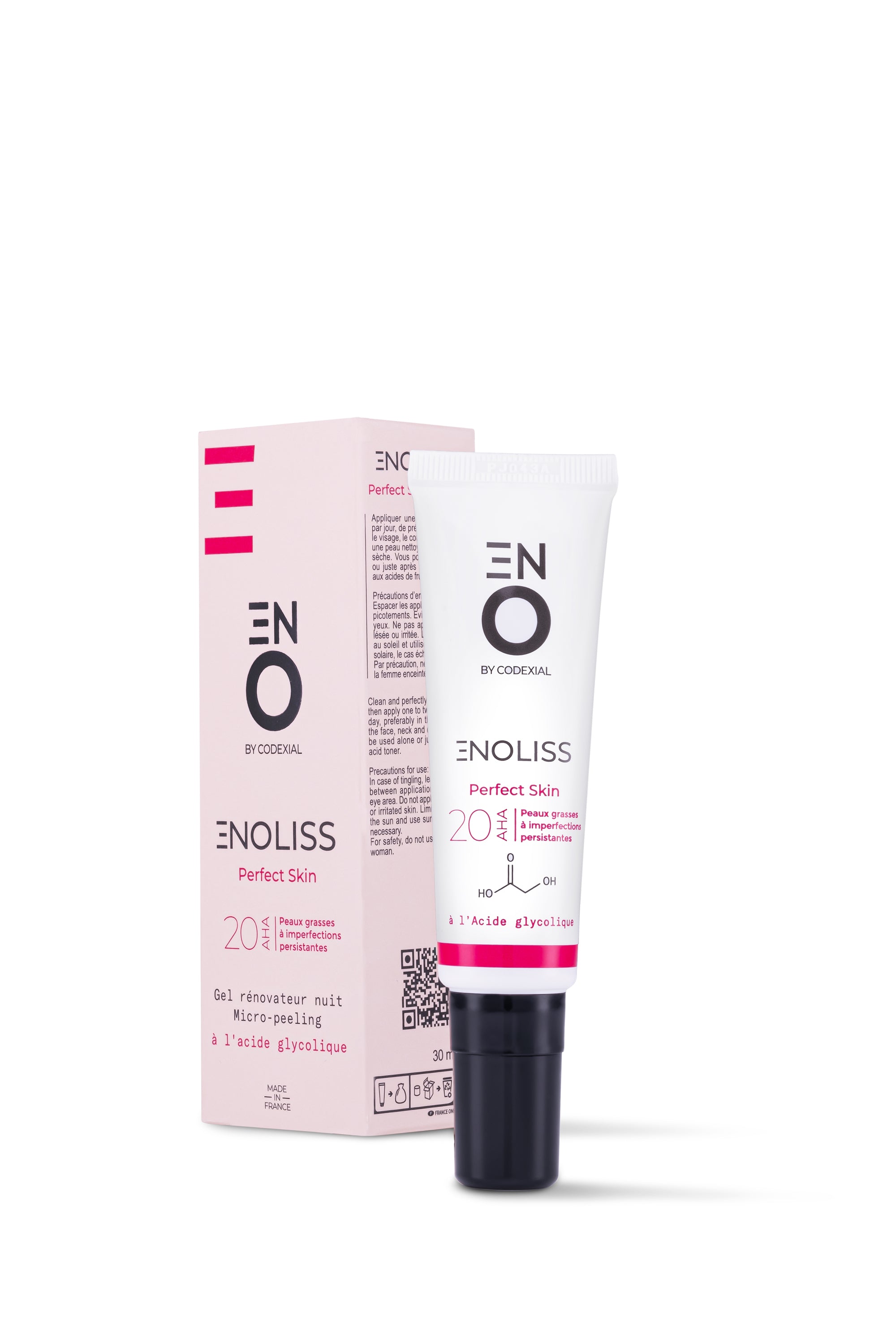 Codexial Enoliss 20 AHA Peeling Night Gel 30ml مقشر جلايكوليك للبشرة