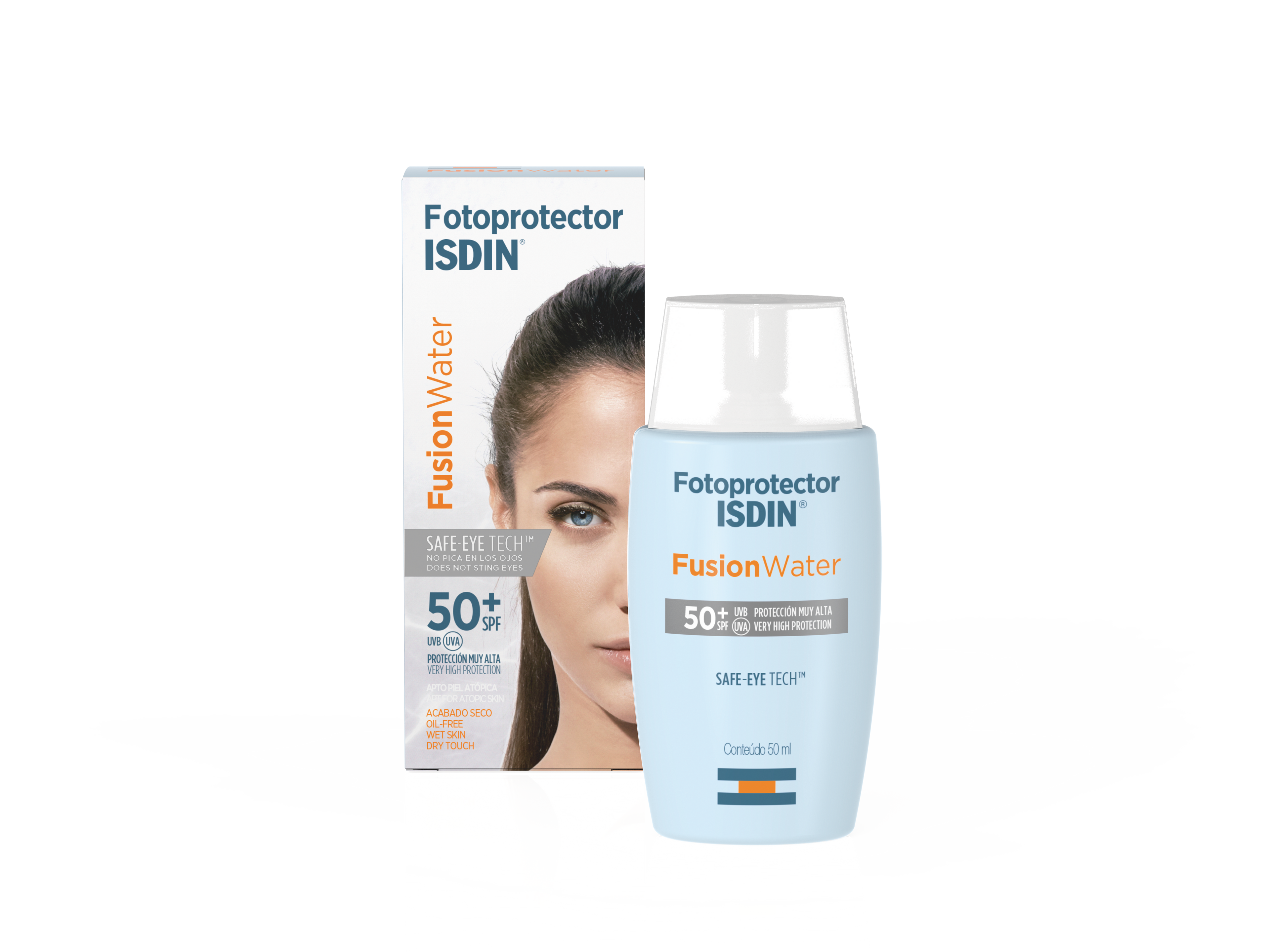 ISDIN Fotoprotector Fusion Water SPF50+ 50ml واقي شمس للبشرة الحساسة