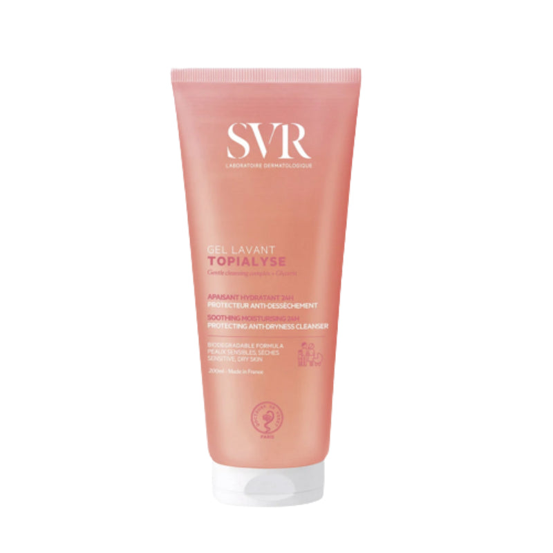 SVR Topialyse Cleansing Gel 200ml غسول جل للبشرة الجافة و الحساسة