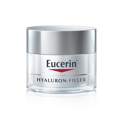 Eucerin Hyaluron Filler Spf15 Day Cream 50ml كريم نهاري المضاد للشيخوخة بالهايلورنيك للبشرة الجافة