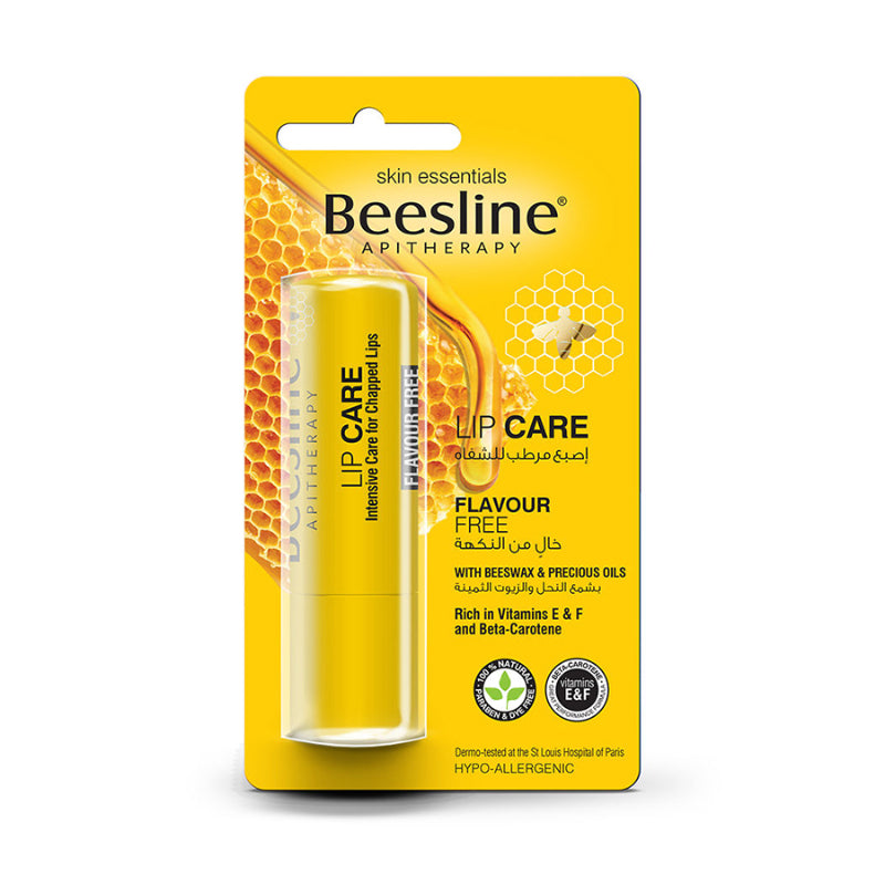 Beesline  Flavor Free Lip Balm 4g مرطب الشفاه خال من النكهة