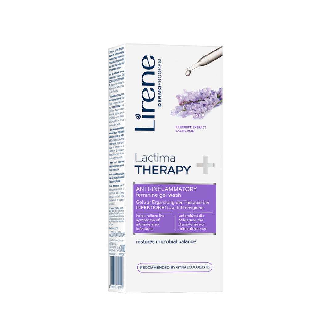 Lirene Lactima Therapy+ Feminine Gel 150ml غسول للمناطق الحساسة