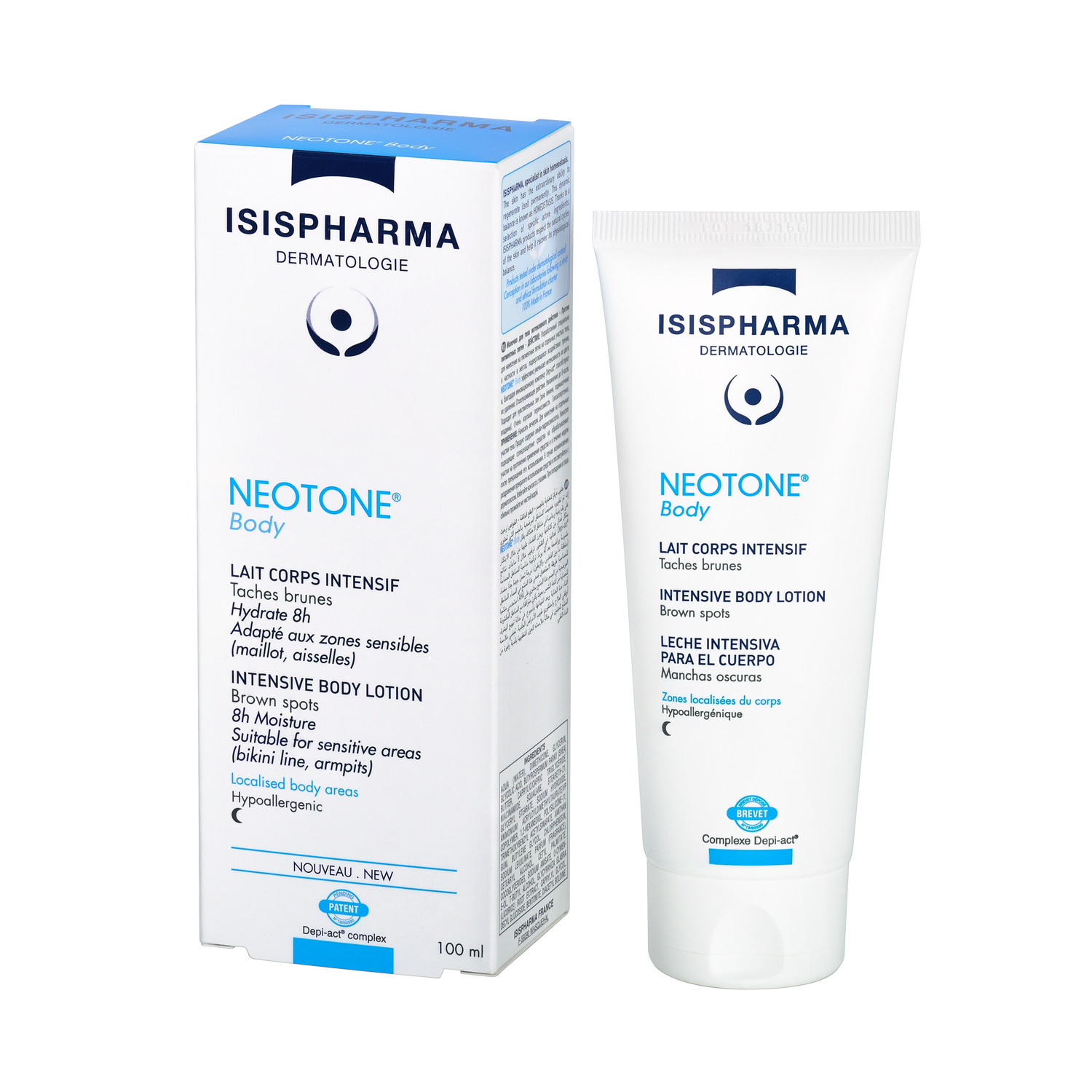 Isis Pharma Neotone Body Lotion 100ml كريم لتفتيح الجسم