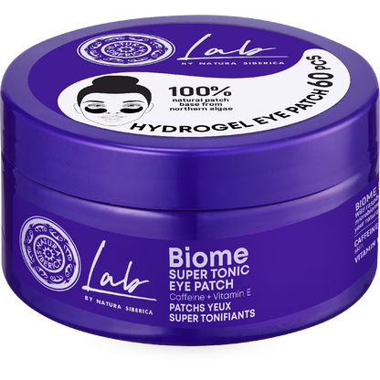 Natura Siberica Lab Biome Super Tonic Eye Patch 60 pcs لصقات علاج الانتفاخ و الهالات السوداء