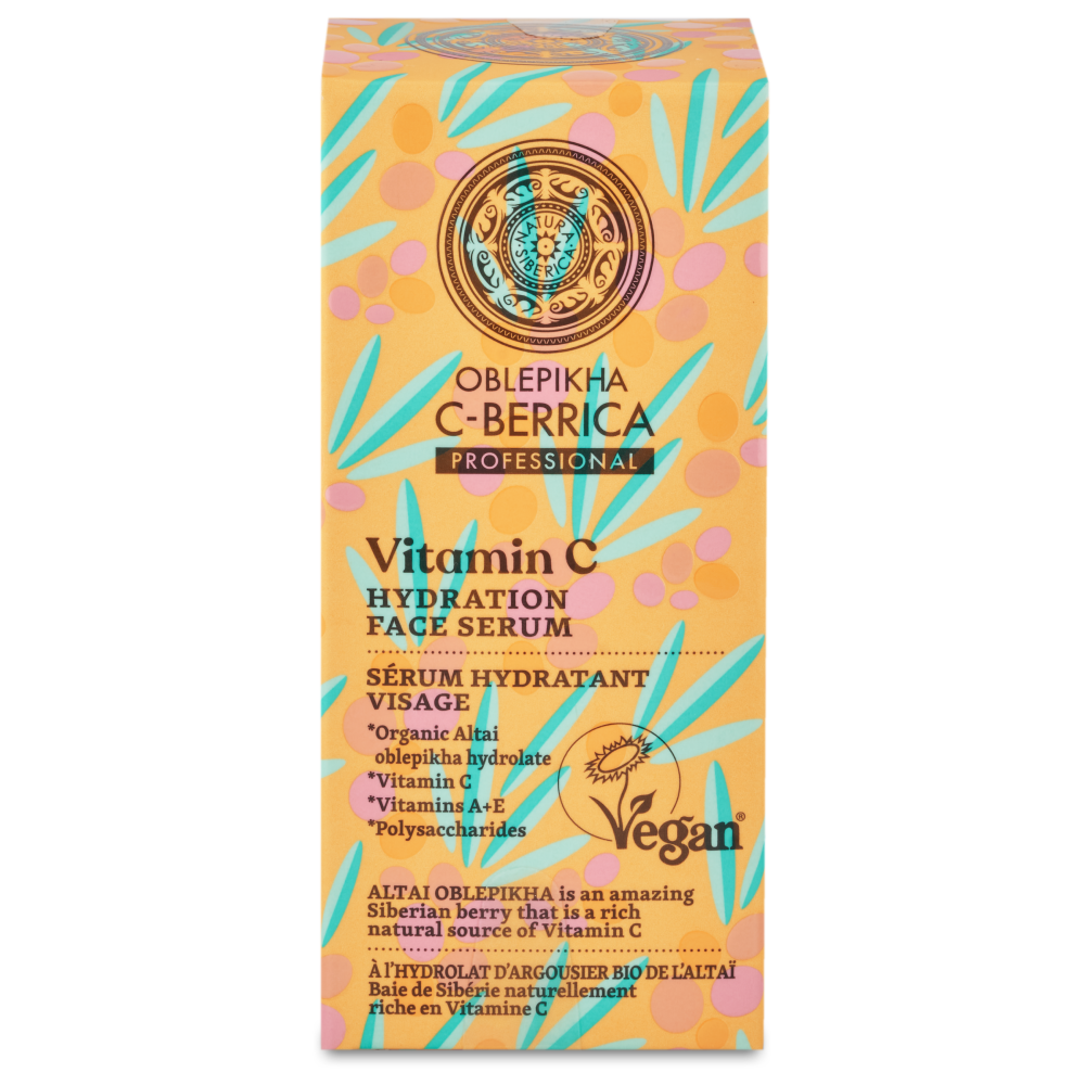 Natura Siberica Oblepikha C-Berrica Vit C Serum 30ml سيروم فيتامين سي العضوي للنضارة و الترطيب