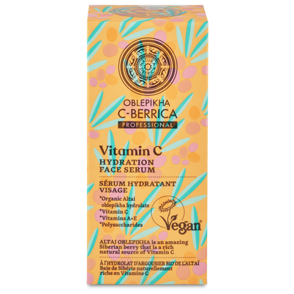 Natura Siberica Oblepikha C-Berrica Vit C Serum 30ml سيروم فيتامين سي العضوي للنضارة و الترطيب