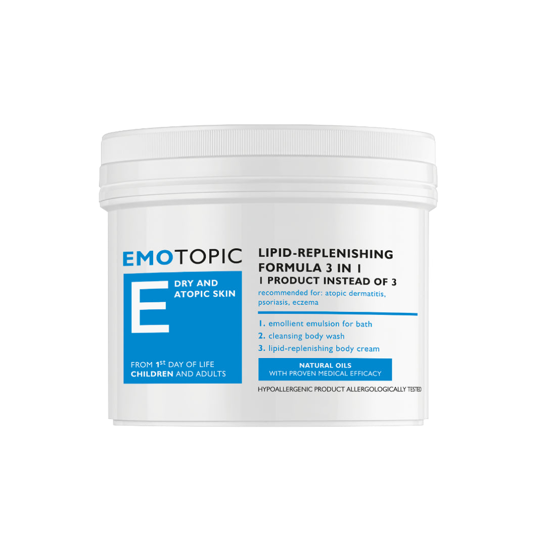 Pharmaceris Emotopic 3in1 Lipid Replenishing 500ml غسول للعناية بالجسم الجاف والحساس