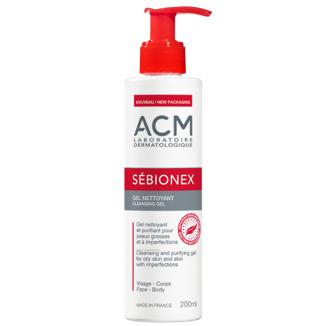 ACM Sebionex Cleansing Gel 200ml غسول جل للبشرة الدهنية
