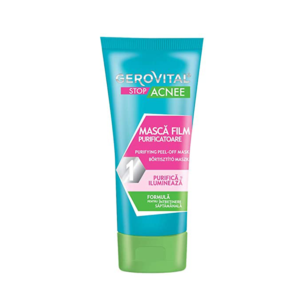 Gerovital Stop Acne Purifying Peel Off Mask 100ml ماسك مقشر للبشرة المعرضة لحب الشباب