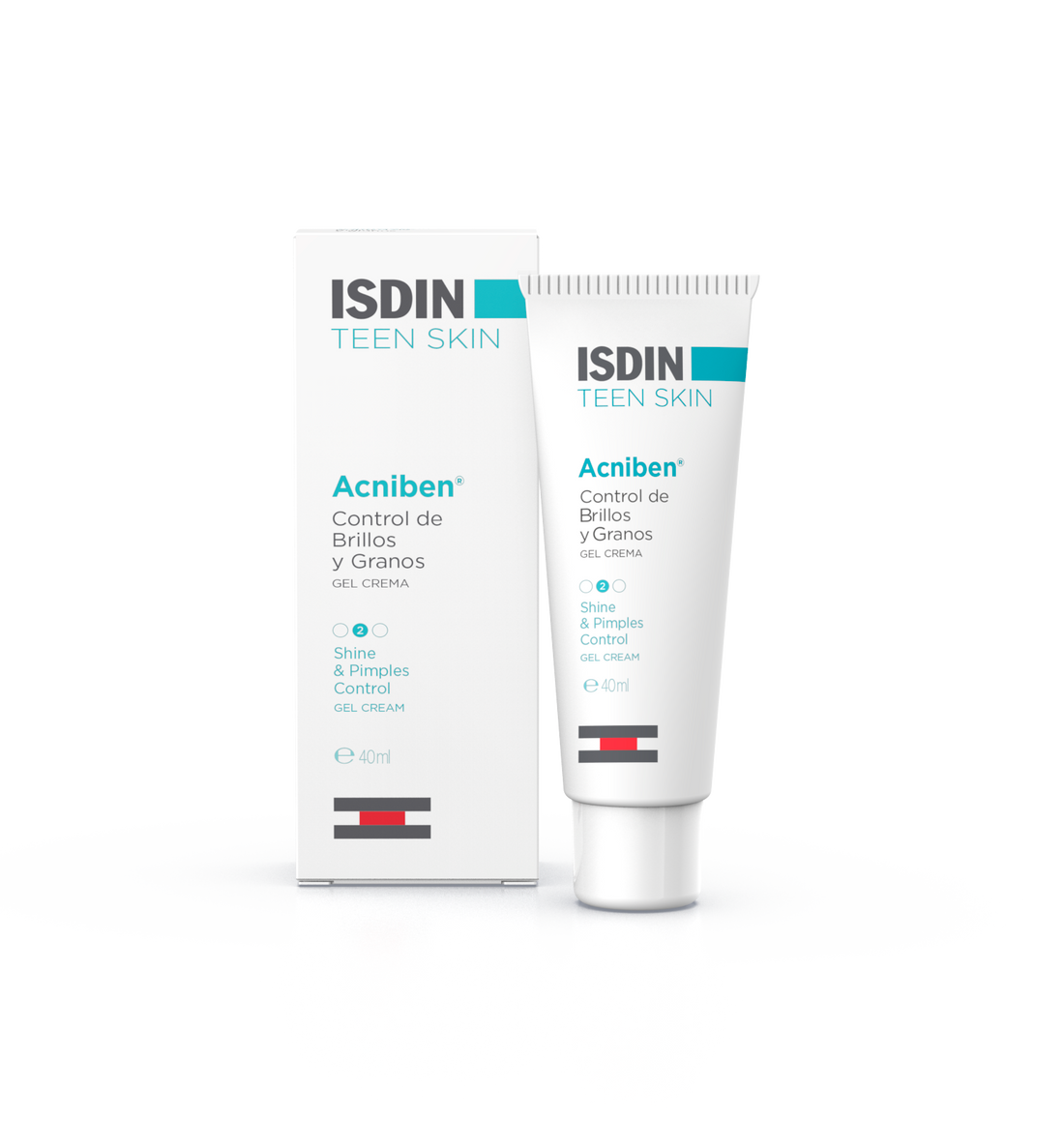 ISDIN Acniben Shine and Spot Control Gel Cream 40ml كريم العناية بالبشرة الدهنية