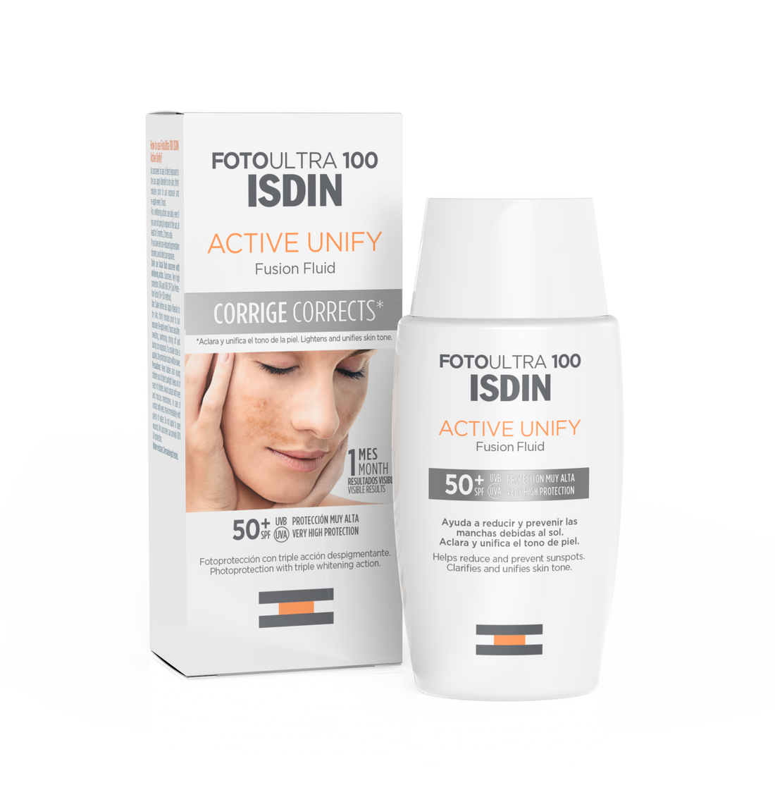 ISDIN Photoultra Active Unify SPF50+ 50ml واقي شمس مضاد للتصبغات