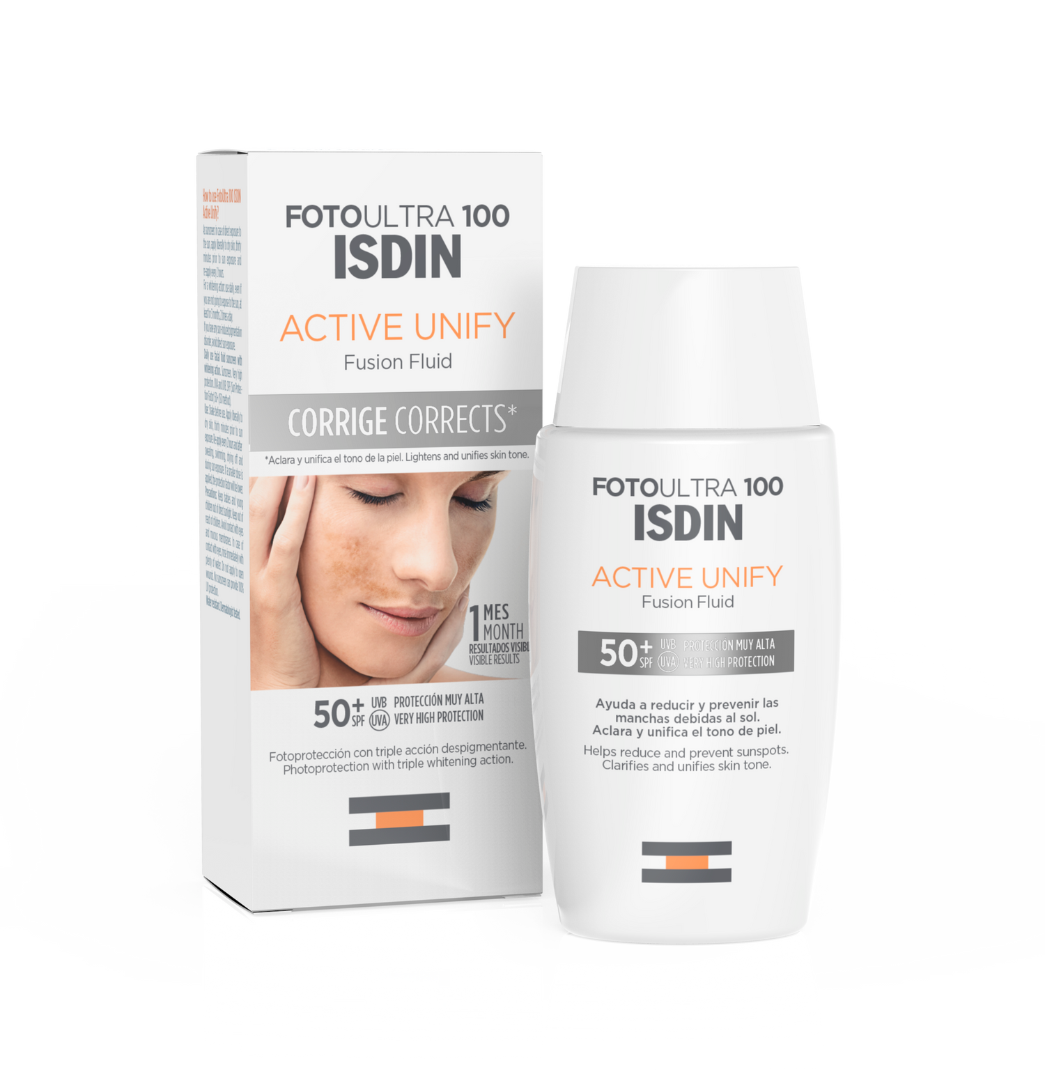 ISDIN Photoultra Active Unify SPF50+ 50ml واقي شمس مضاد للتصبغات