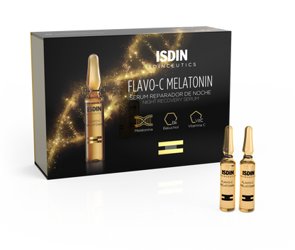 ISDIN Ceutics Flavo-C Melatonin Night 10 ampules*2ml سيروم فيتامين سي الليلي