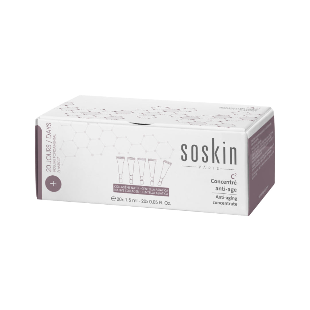 Soskin Anti-Aging Collagen Concentrate Ampoule 20*1.5ml امبولات كولاجين