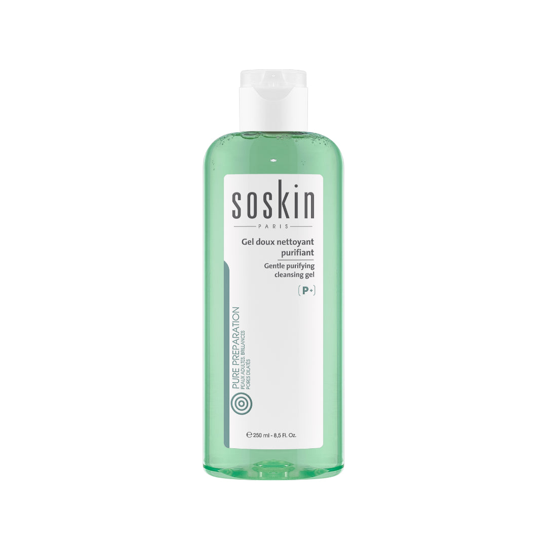 Soskin P+ Gentle Purifying Cleansing Gel 250ml غسول للبشرة الدهنية