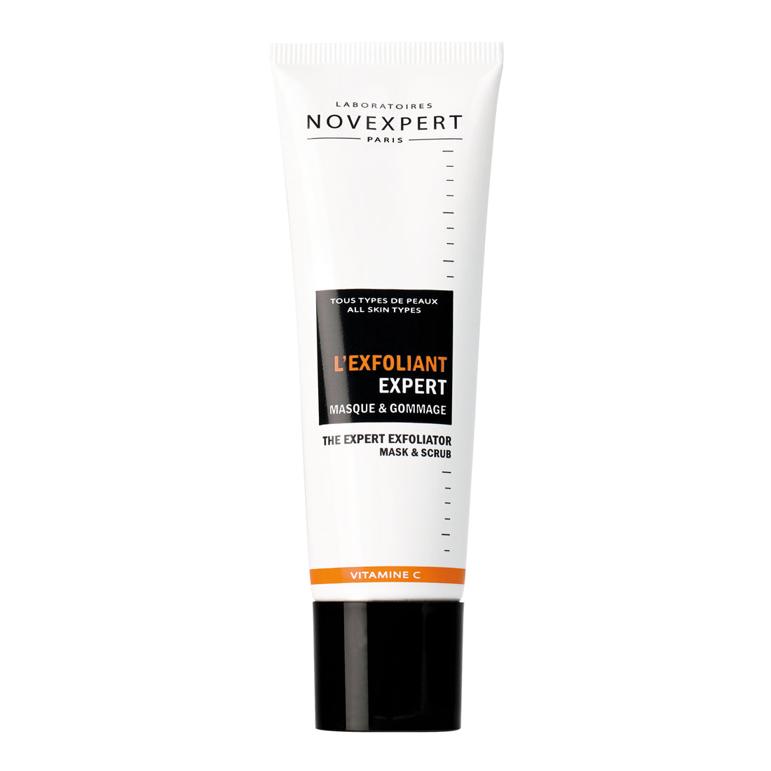 Novexpert The Expert Exfoliator Mask & Scrub With Vitamin C 50ml ماسك ومقشر فيزيائي وكيميائي للوجه