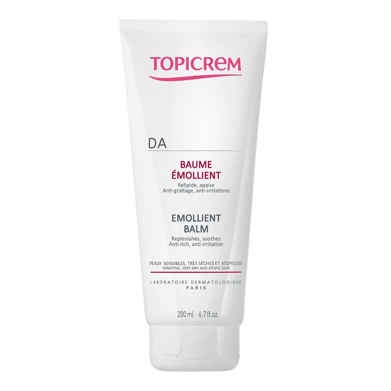 Topicrem DA Emollient Balm 200ml مرطب للبشرة الحساسة والجافة