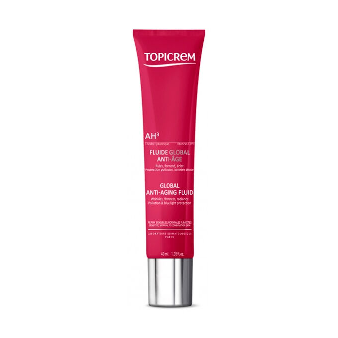 Topicrem AH3 Global Anti Aging Fluid 40ml سائل مضاد للشيخوخة