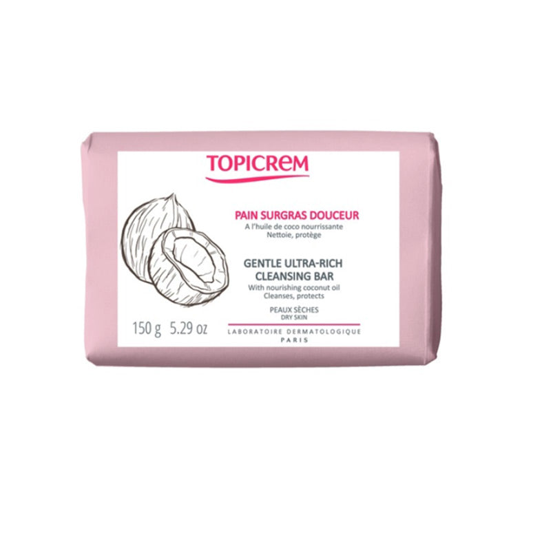 Topicrem Gentle Ultra Rich Cleansing Bar 150g صابونة للبشرة الجافة