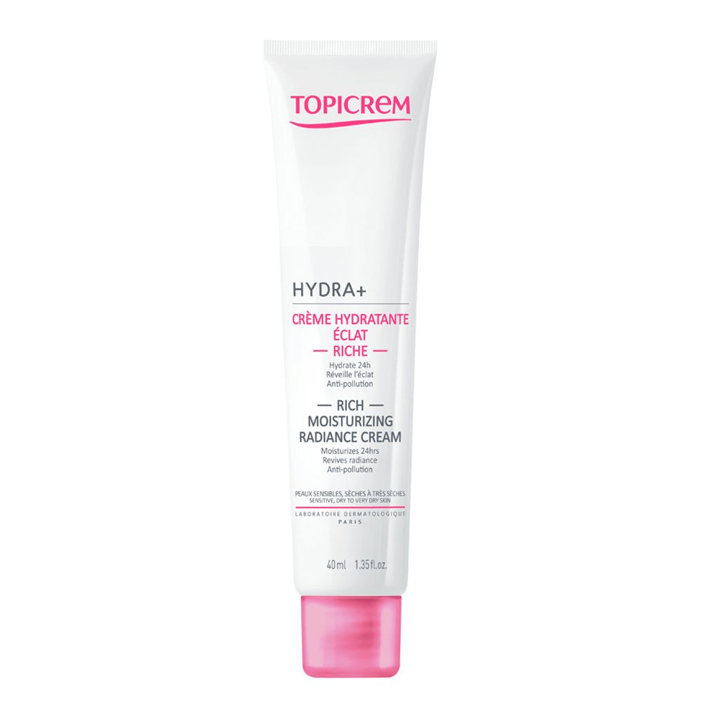 Topicrem Hydra+ Rich Moisturizing Radiance Face Cream 40ml كريم مرطب مكثف