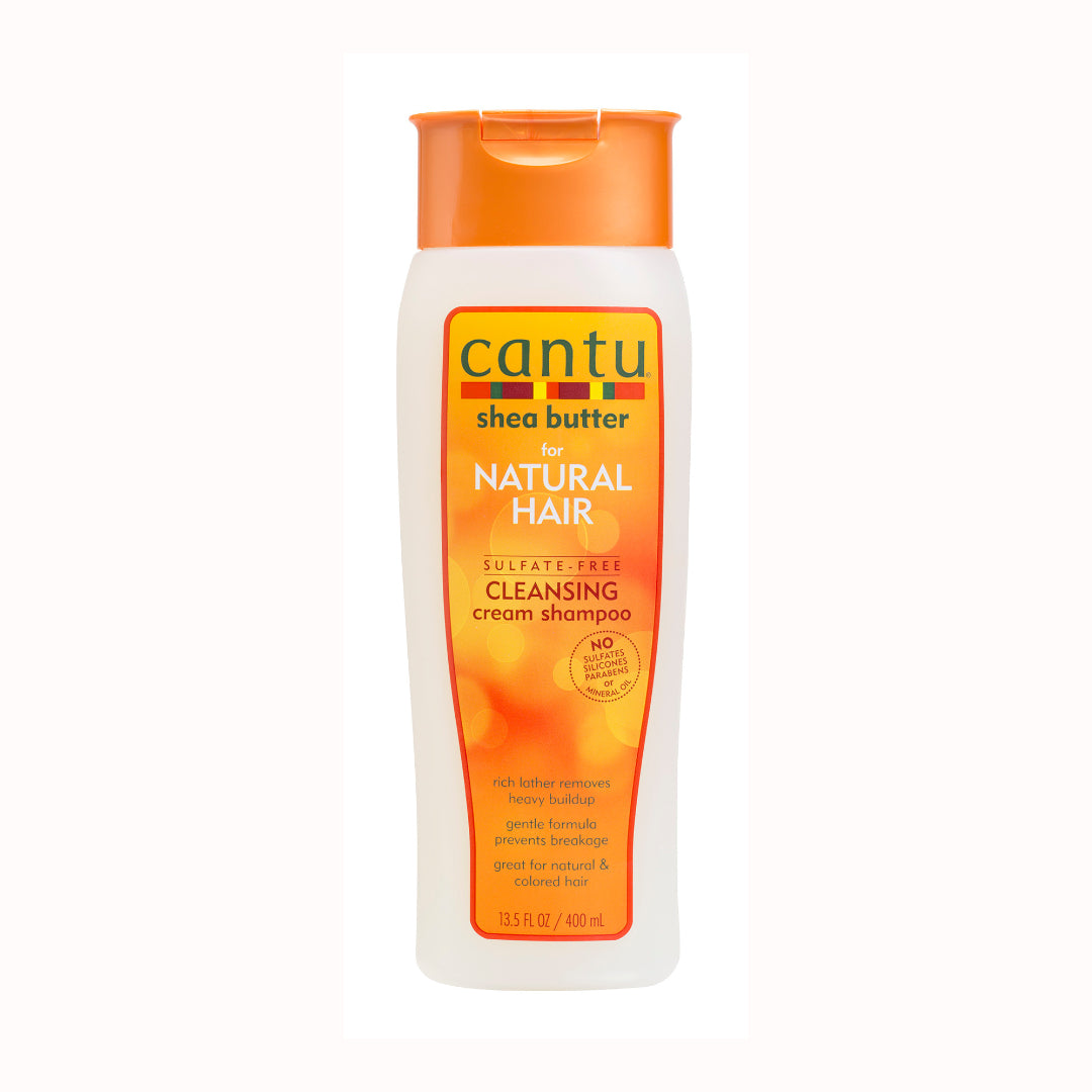 Cantu Cleansing Cream Shampoo 400ml شامبو رغوي للشعر الكيرلي والجاف