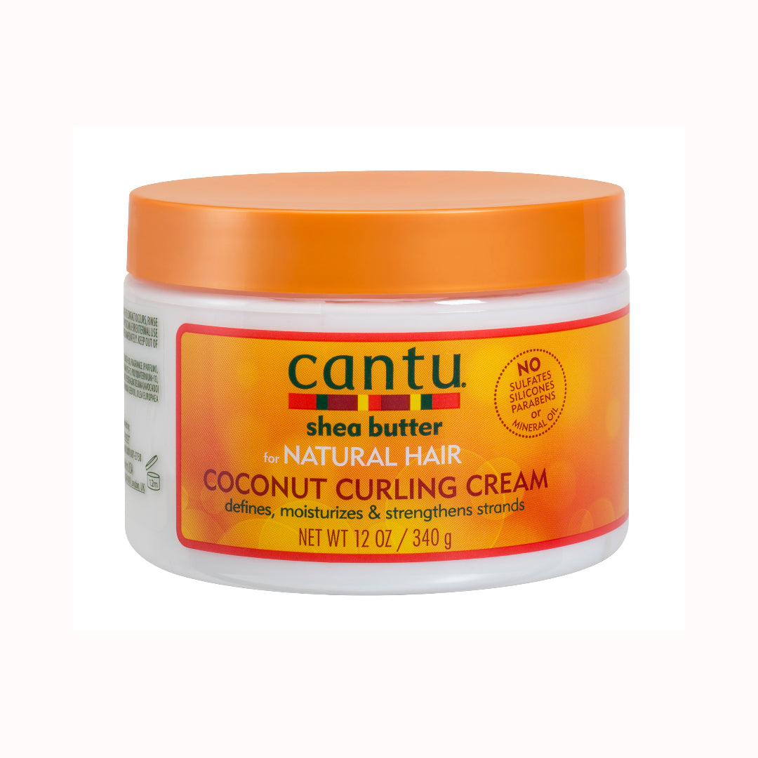 Cantu Coconut Curling Cream 340g كريم جوز الهند المرطب المجعد للشعر الكيرلي